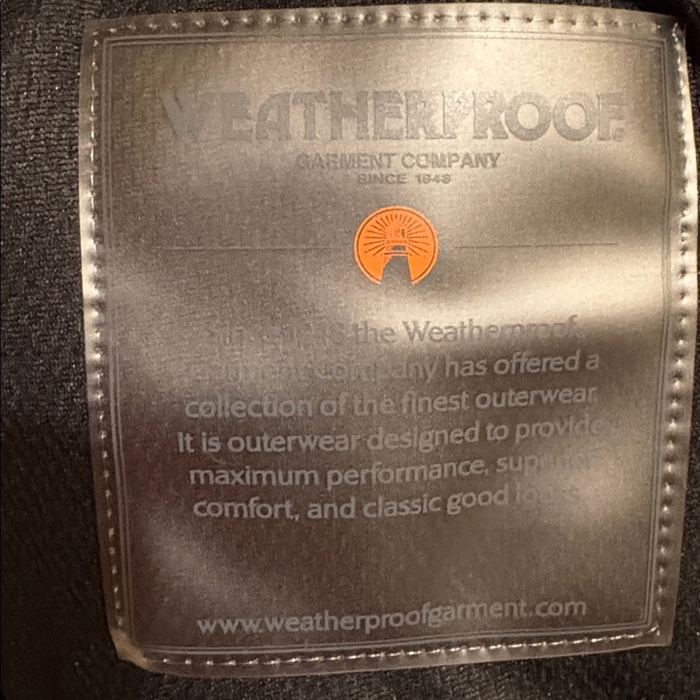 Weatherproof Dark Olive Performance Jacket Size M - image 6